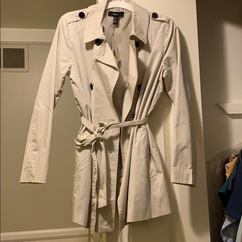 Petite Size spring Trench Coat